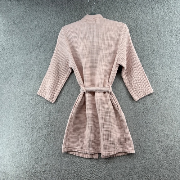Parachute Pink Waffle Robe - Picture 4 of 11